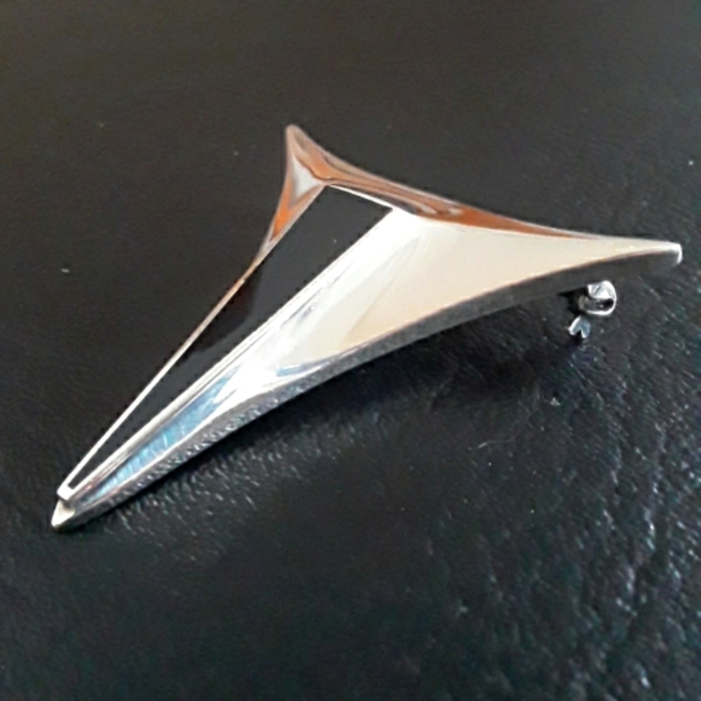 Vtg 925 Sterling Silver Brooch/pin - Picture 6 of 12